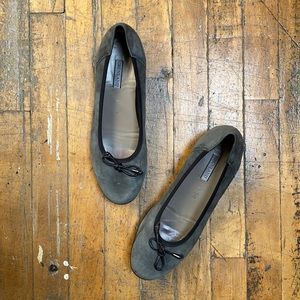 GRUNLAND loafers suede gray italy 40